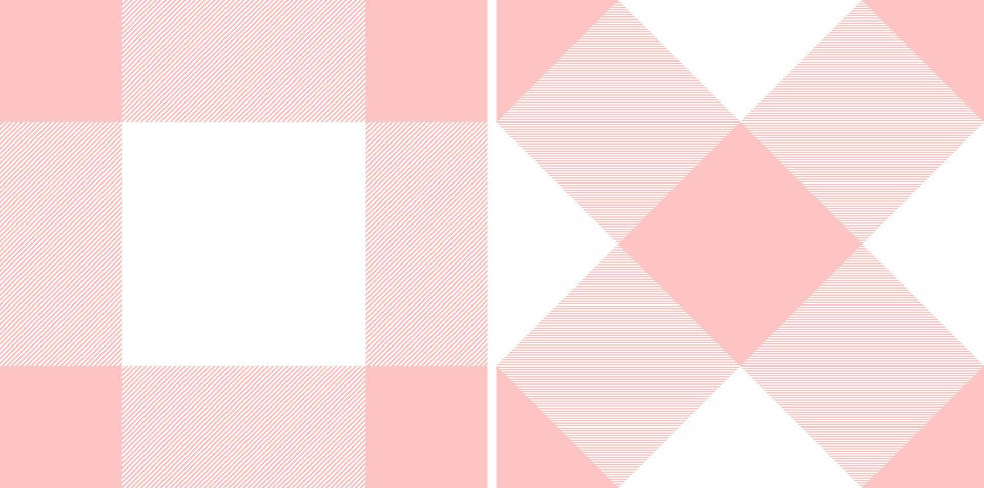 pattern fabric of check background plaid with a tartan textile texture seamless. Set in summer colors. Modern duvet covers for the bedroom. vector
