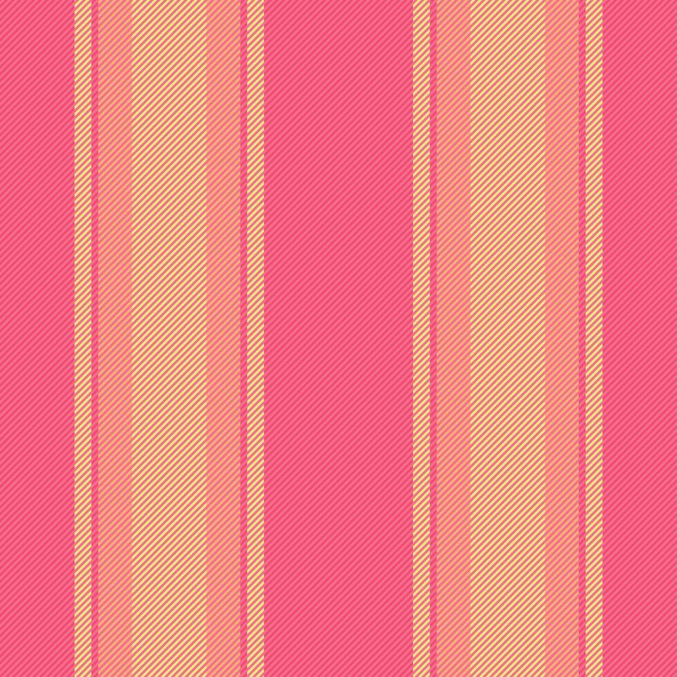 Retail vertical lines , uk fabric background texture. Cultural seamless stripe pattern textile in red and yellow colors. vector