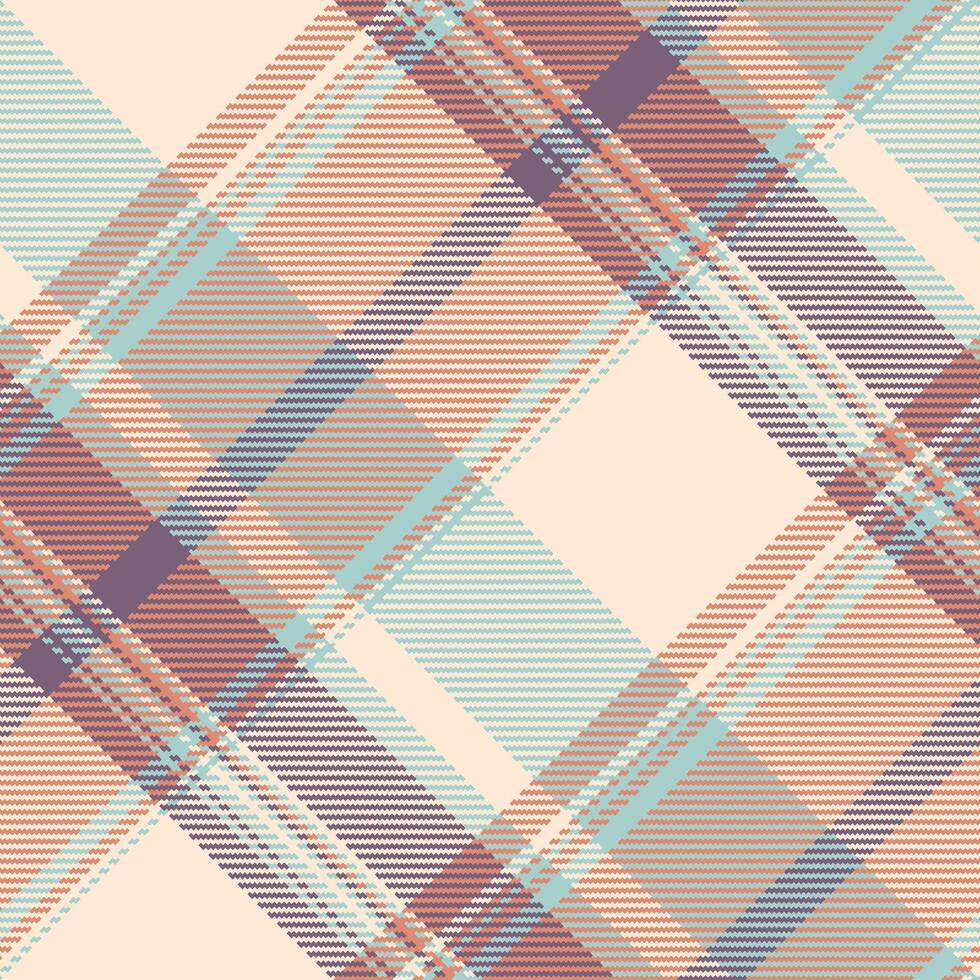 plaid textile of texture pattern background with a tartan seamless fabric check. vector