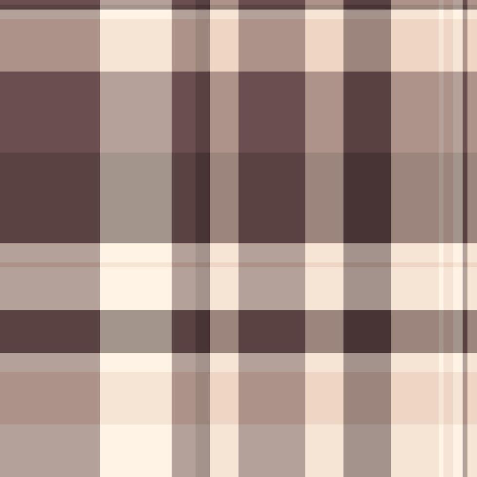 Row tartan background texture, individuality pattern plaid. Simplicity textile fabric check seamless in pastel and light colors. vector