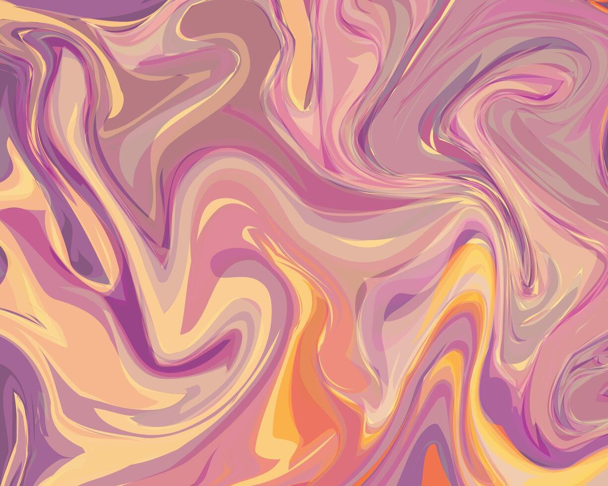 Modern abstract liquid background. Color fluid paint dynamic concept template for print banner, poster, web page, landing. Flat design. illustration. vector