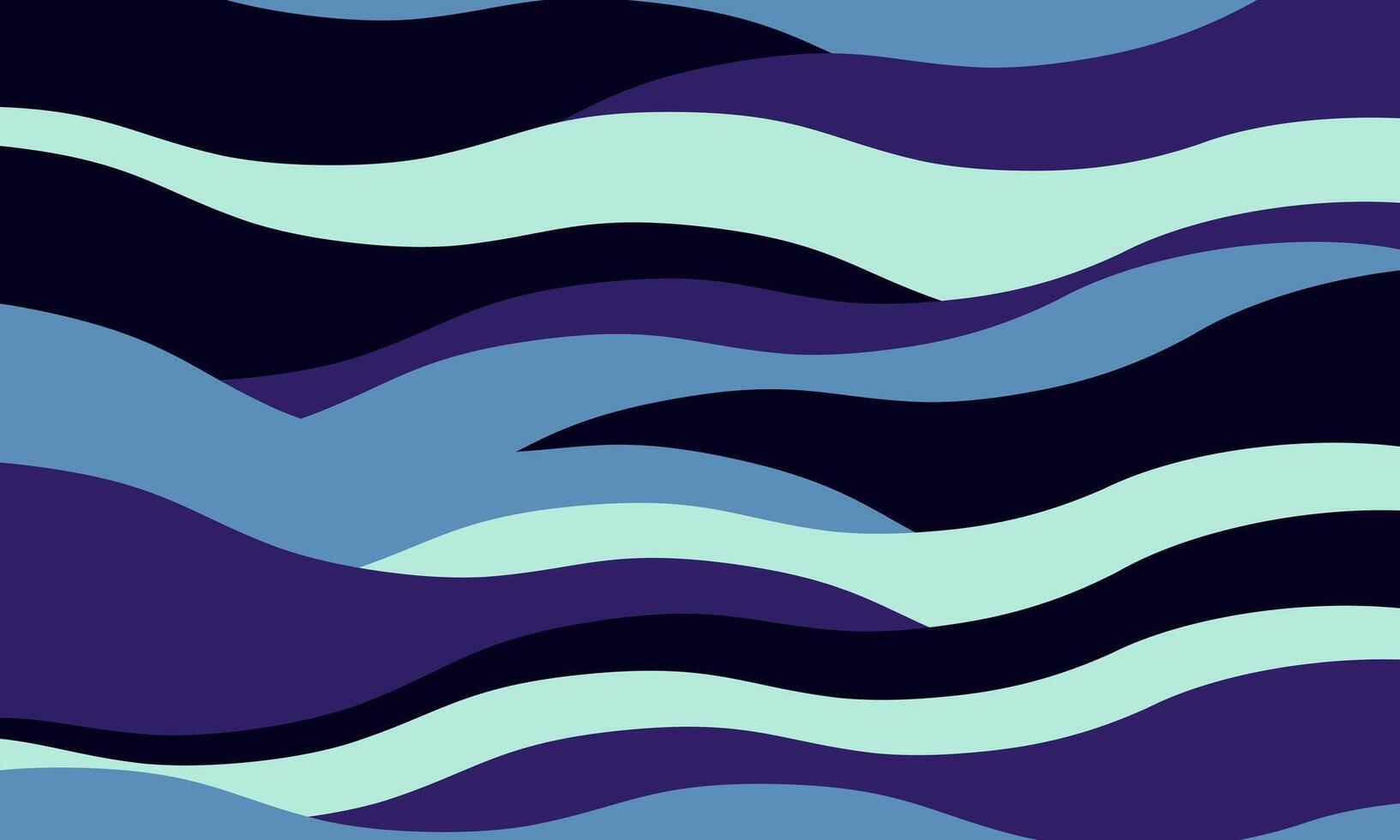 Minimalist abstract background with wavy, rippled stripes and sparse curves. Flowing, textured lines in trendy colors create a graphic look, perfect for posters, prints, or a modern, minimal design. vector
