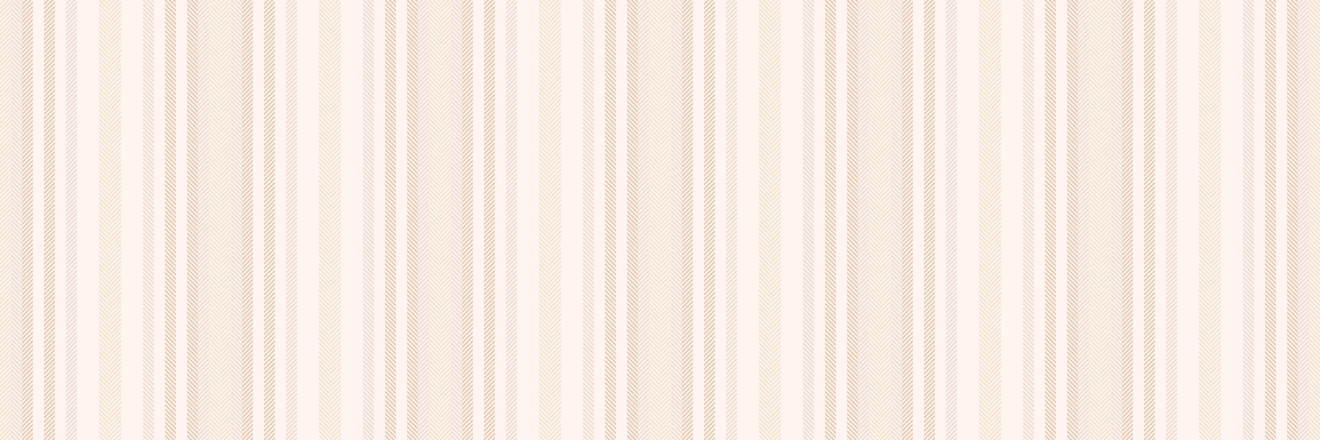 Give fabric seamless textile, plank texture lines stripe. Layout pattern background vertical in sea shell and light colors. vector