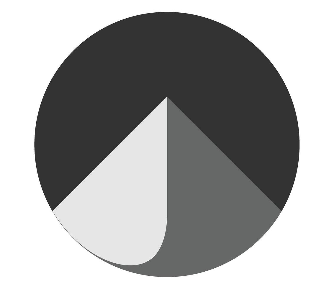 a black and white mountain logo vector