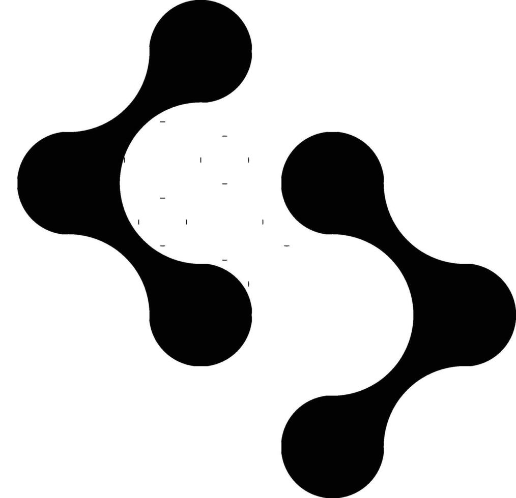 a black dots on a white background vector