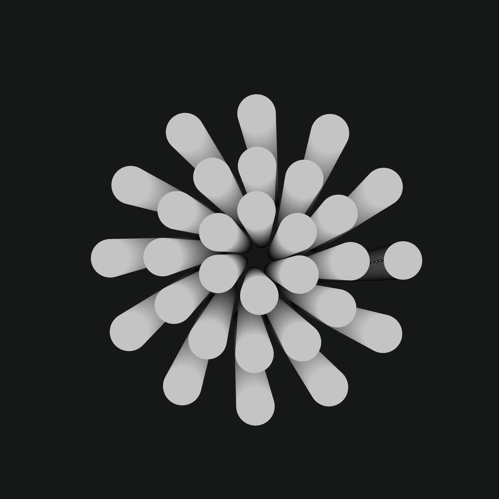 blend circle logo is an image or simply a sketch with a specific meaning, and represents a meaning of a company, region, organization, product, country, institution, and other things. vector
