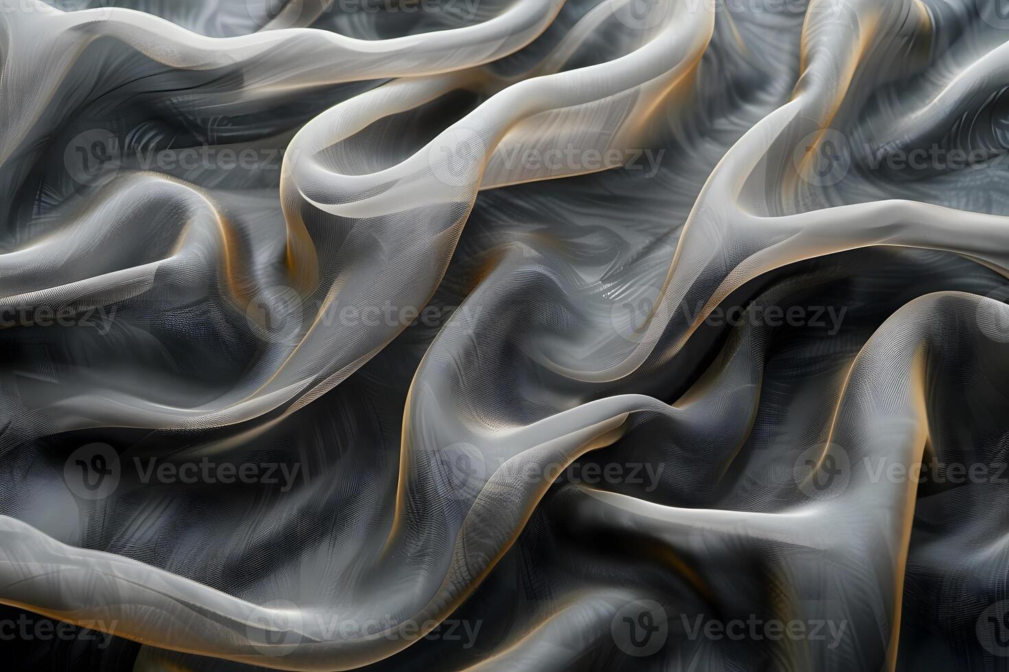 Elegant Flowing Fabric Texture - Soft Waves in Silk Material Design for Print, Card, Poster photo