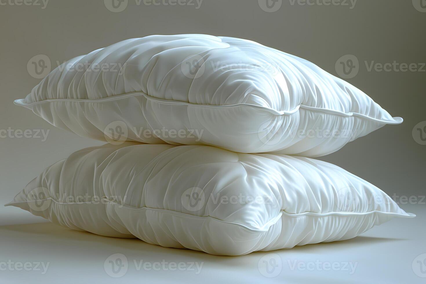 Luxury White Pillows Premium Bedding for Comfort and Style in Home Decor photo
