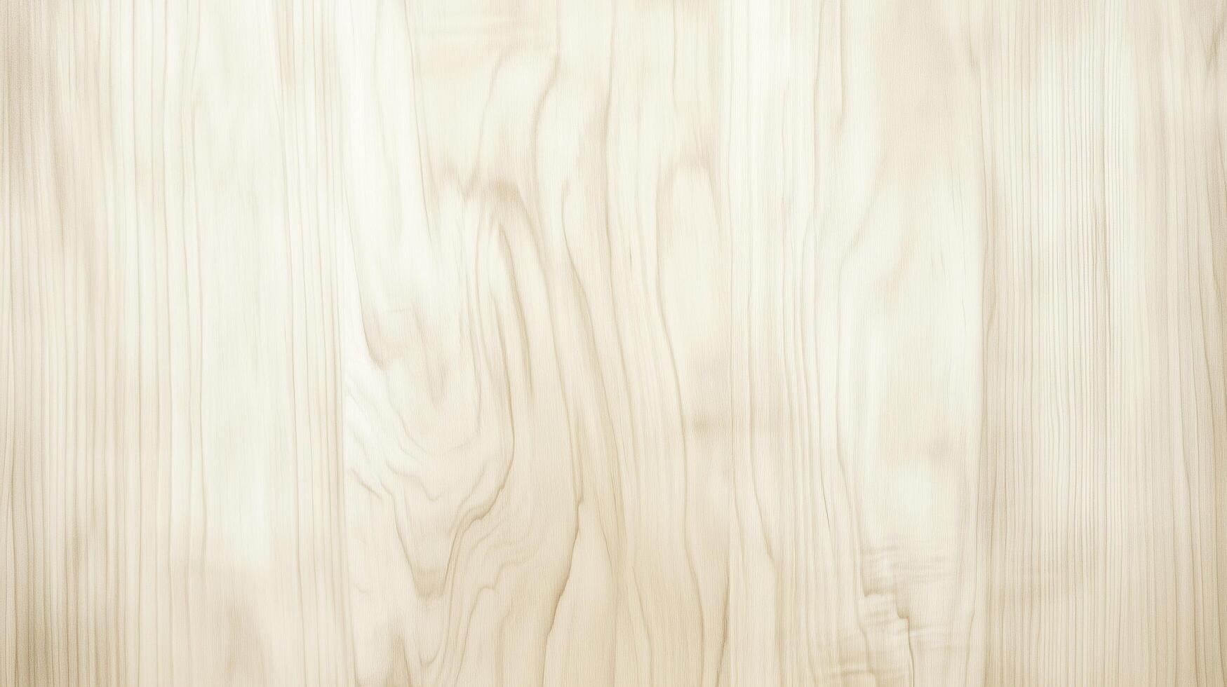 A wooden surface with a grainy texture. The wood is light in color and has a natural look photo