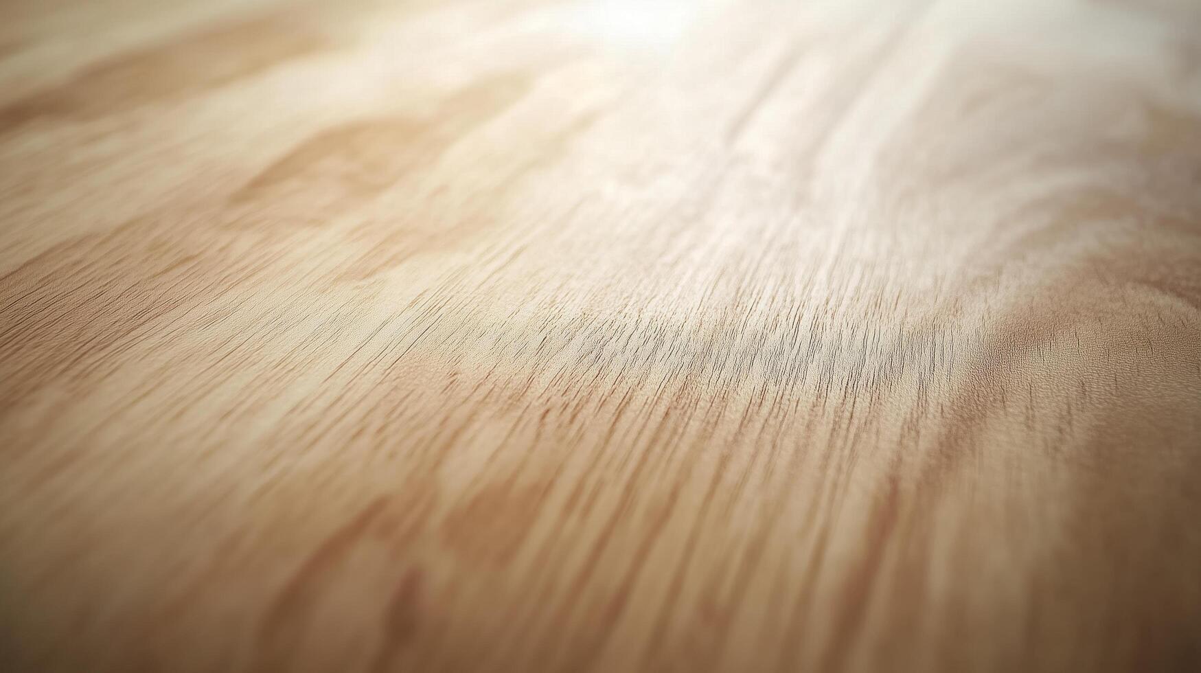 A wooden surface with a grainy texture. The wood appears to be aged and has a natural, rustic feel to it. photo