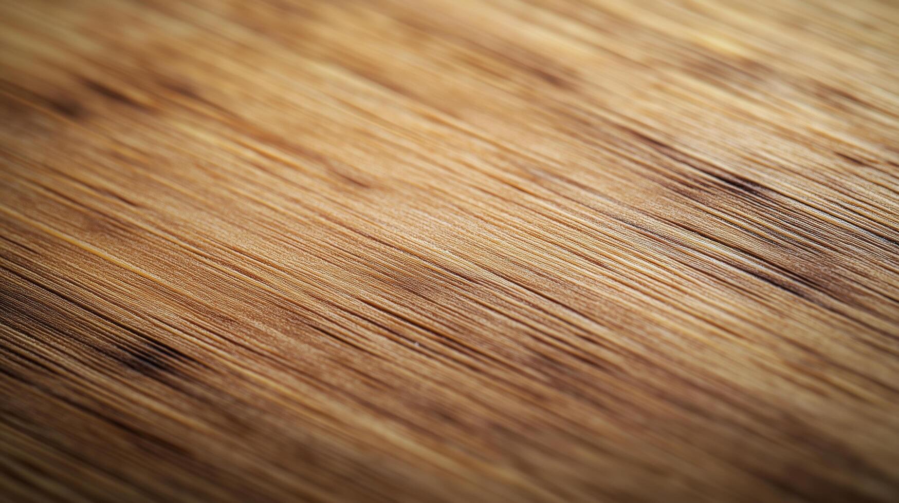A wooden surface with a grainy texture. The wood is brown and has a natural look. The surface is smooth and has a warm, inviting feel photo
