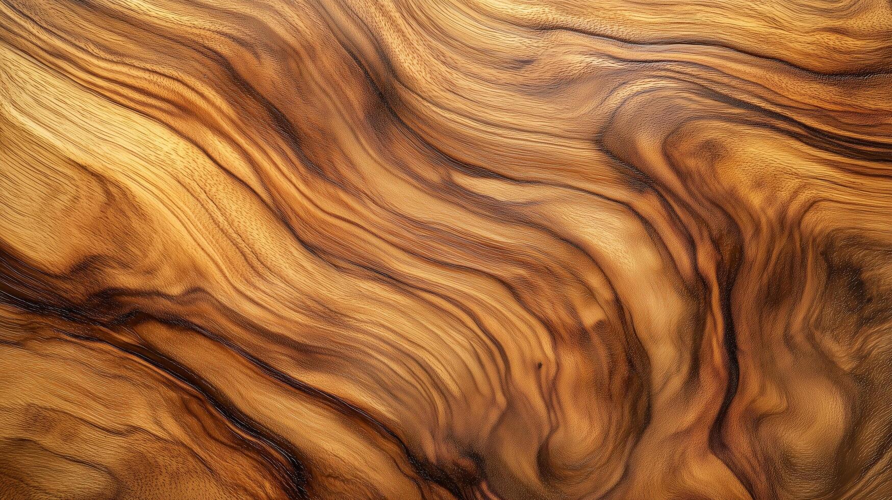 A close up of a wooden surface with a grainy texture. The wood appears to be aged and has a warm, natural feel to it. photo