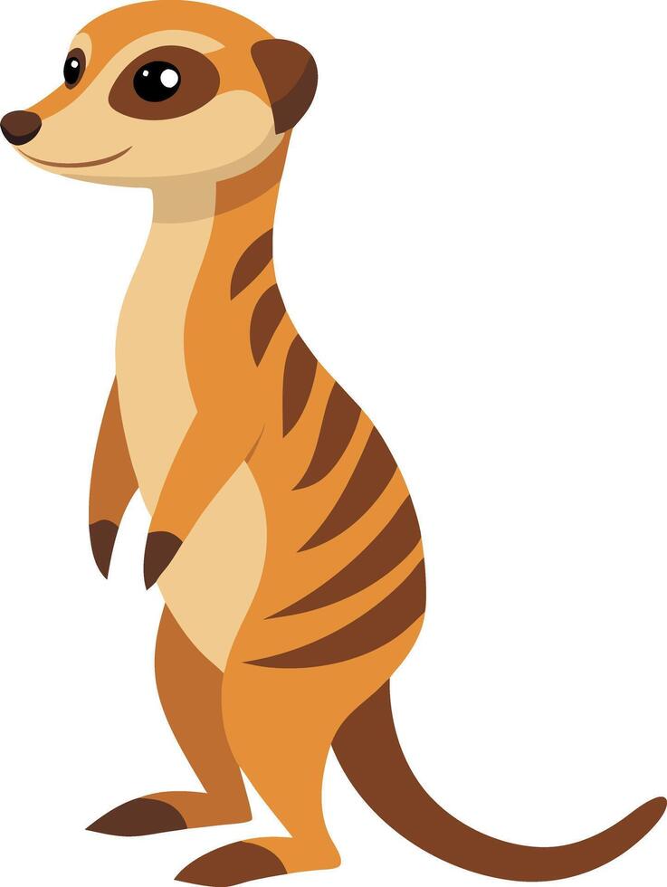 A cartoon kangaroo with a big smile on its face vector