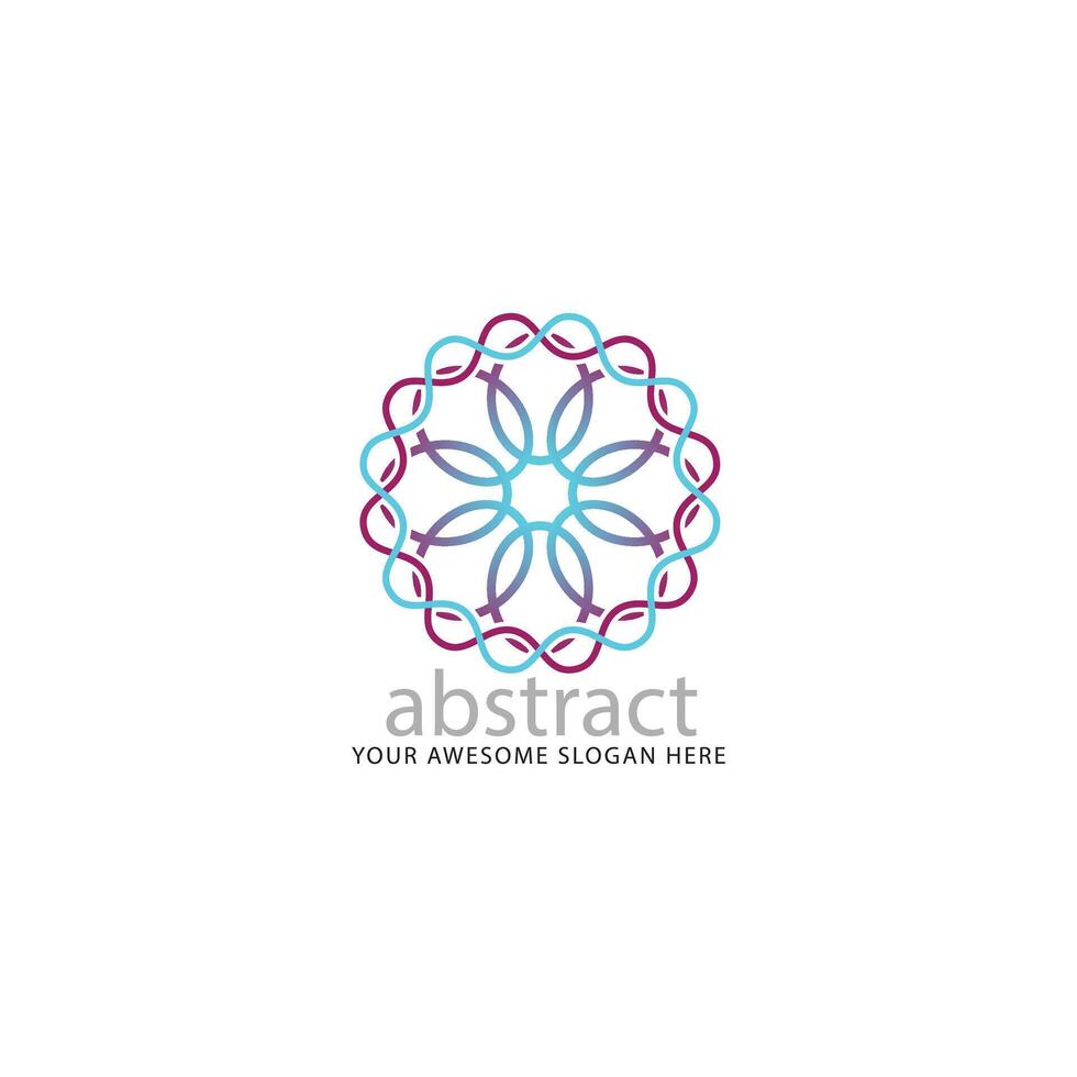 Unique Abstract Logo Design, Business Brand Ideas vector