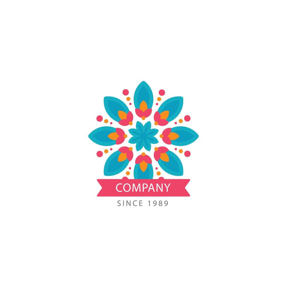 Abstract Logo Design Template, business branding design vector