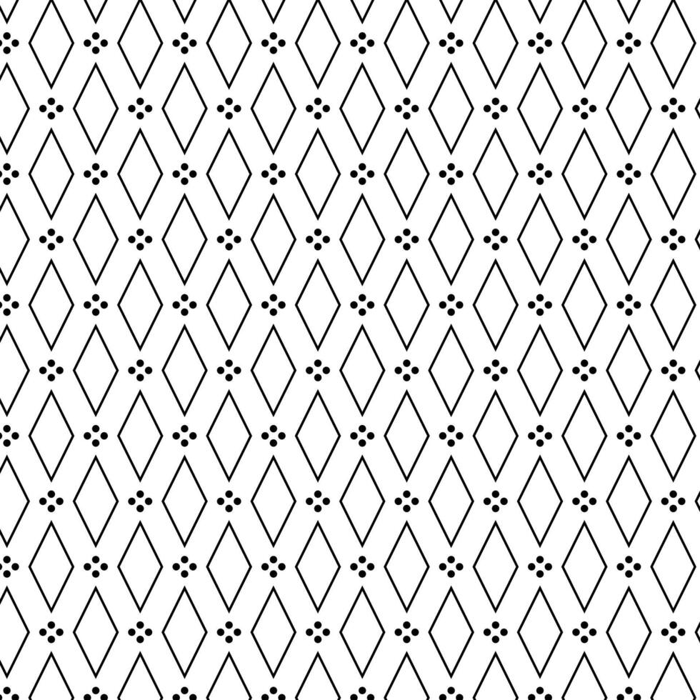 Abstract Geometric Pattern Featuring A Diamond Shape With Smaller Dots vector