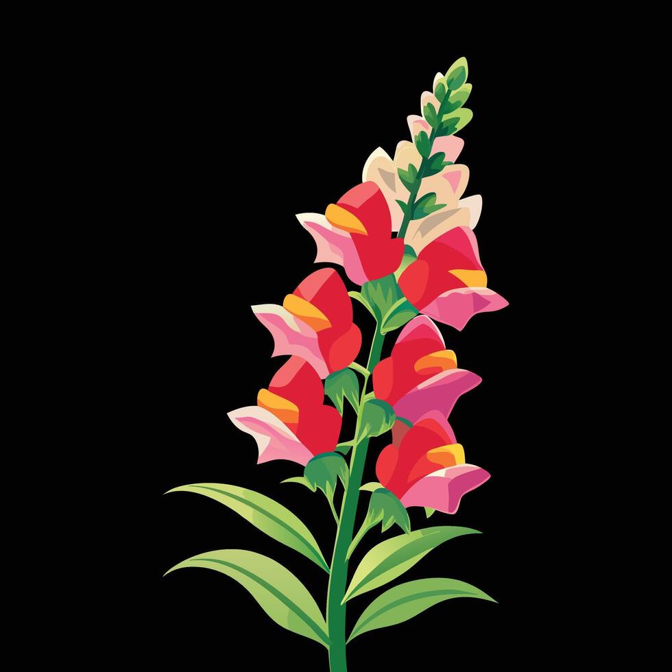 Flower design and illustration vector