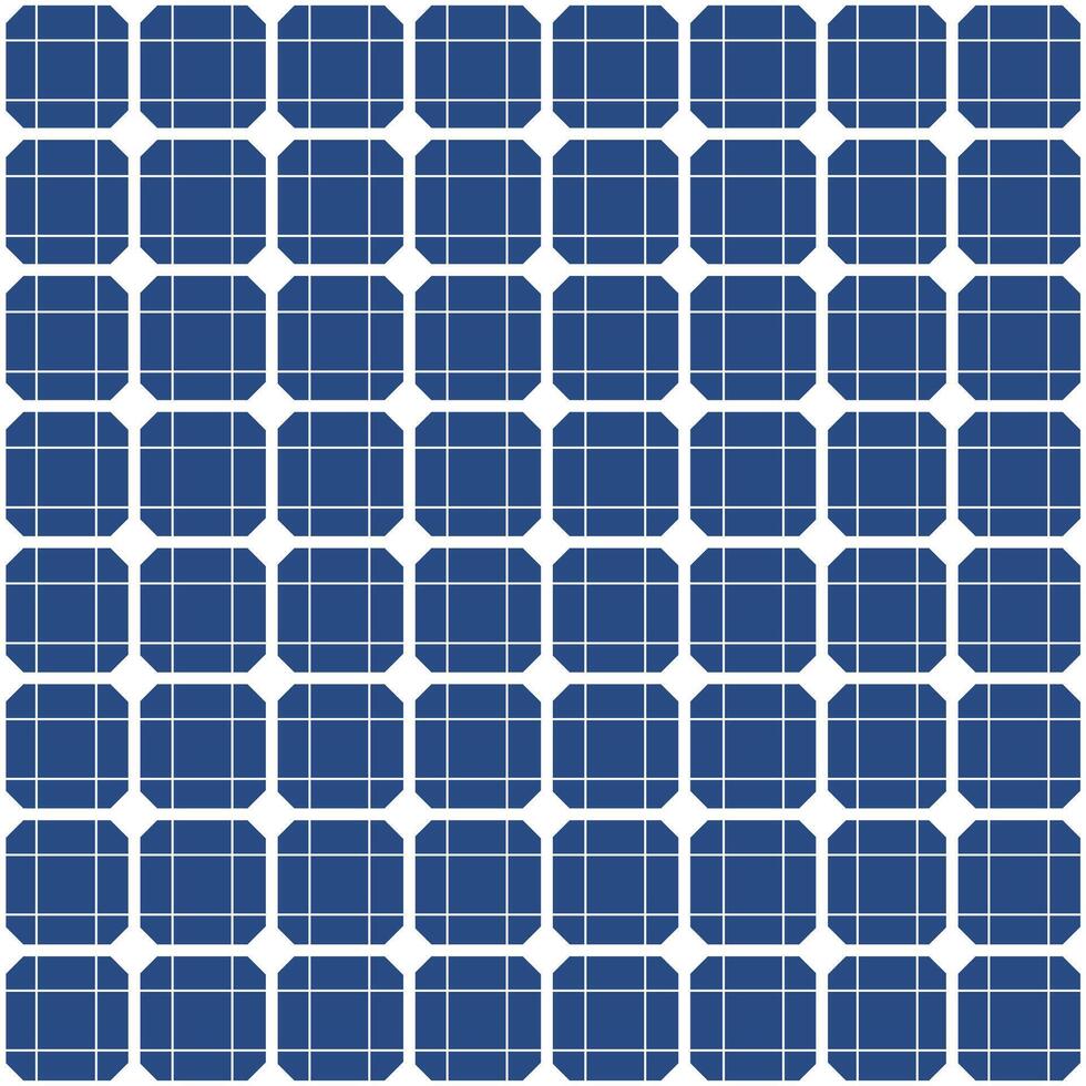 Solar panel seamless texture vector