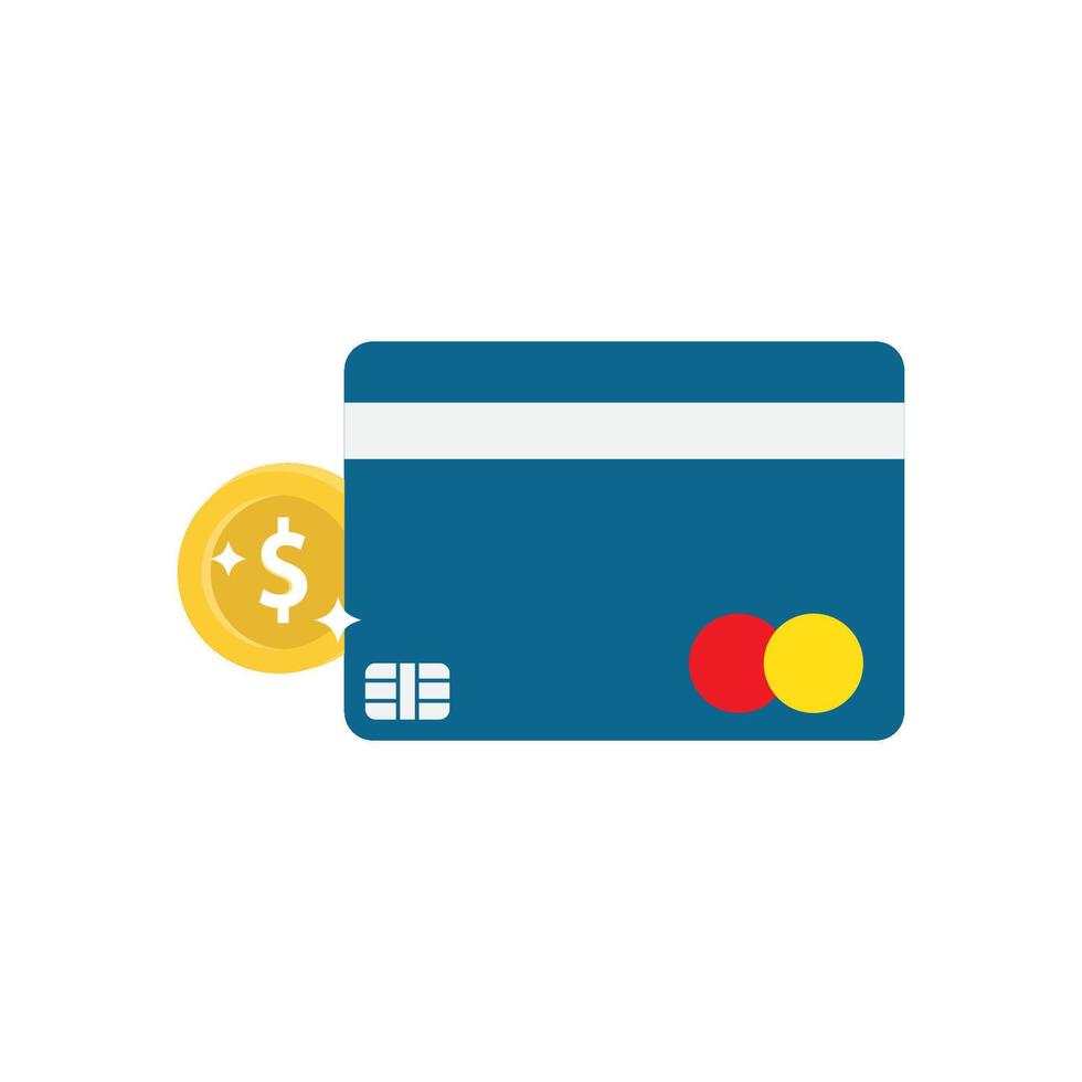 ATM Card icon vector