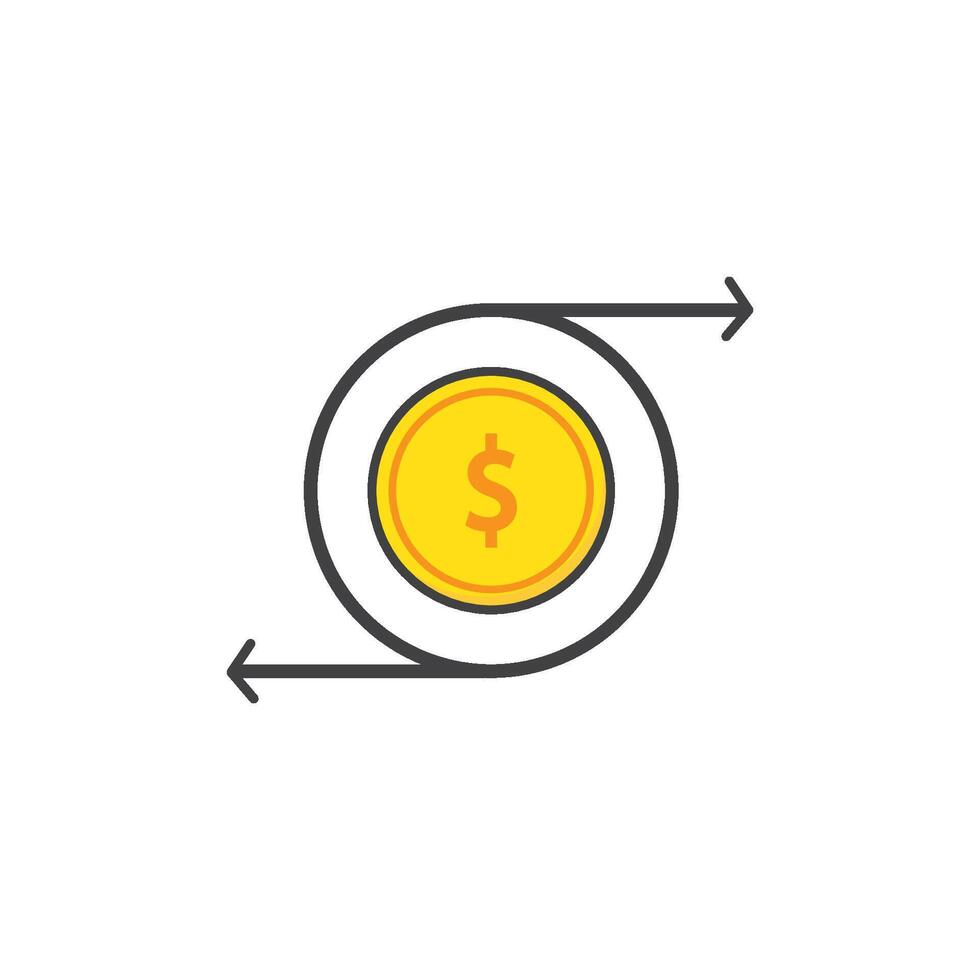 Money banking logo icon vector
