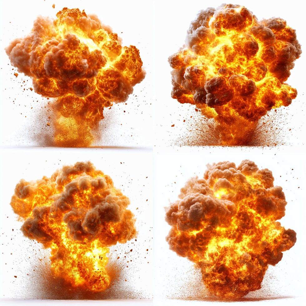Realistic burning fire flames, Burning hot sparks realistic fire flame photo