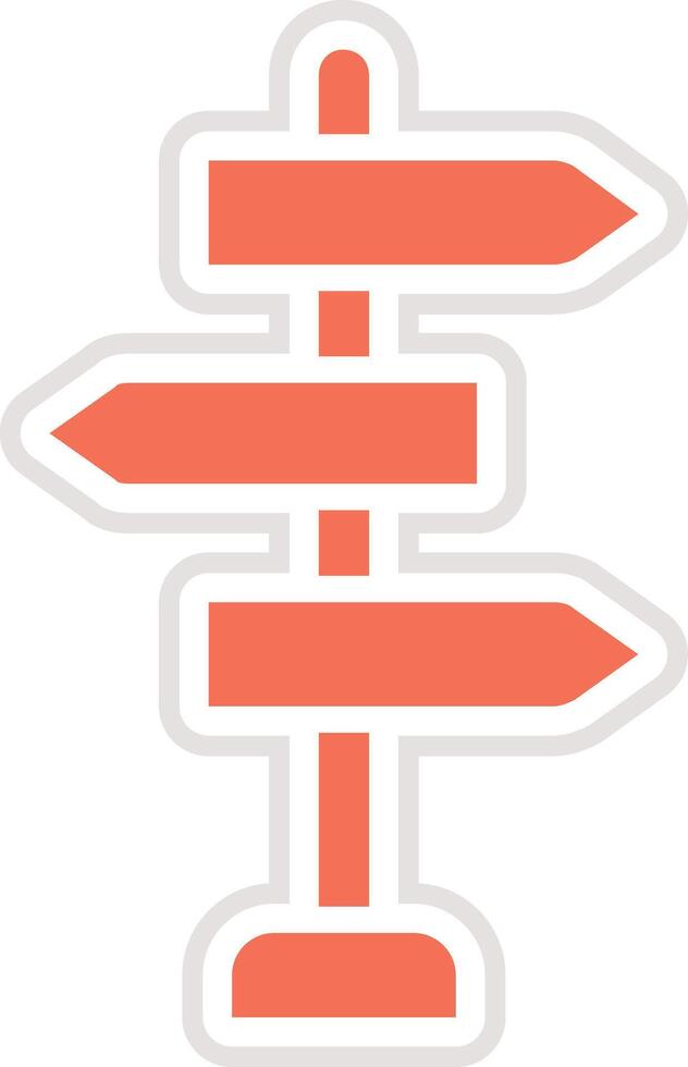 Signboard Icon Design Illustration vector