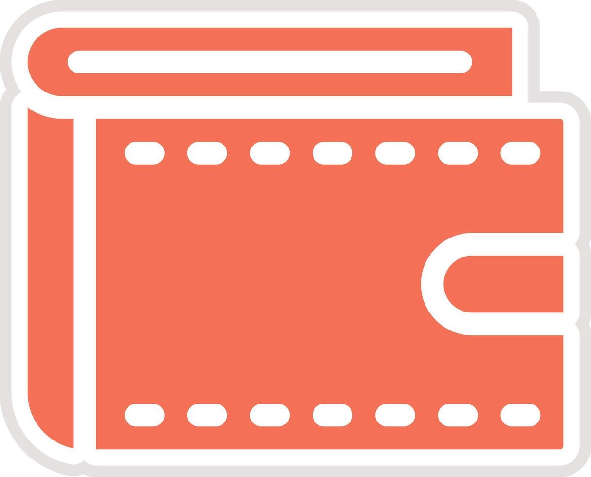 Wallet Icon Design Illustration vector