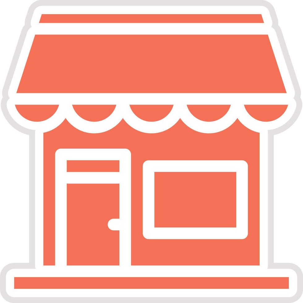 Shop Icon Design Illustration vector