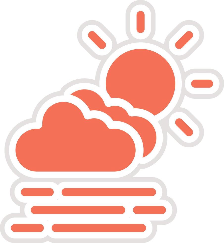 Haze Icon Design Illustration vector