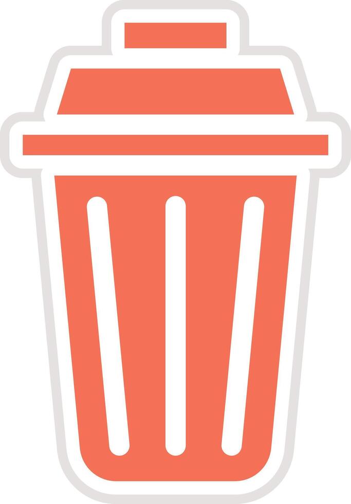 Trash Icon Design Illustration vector