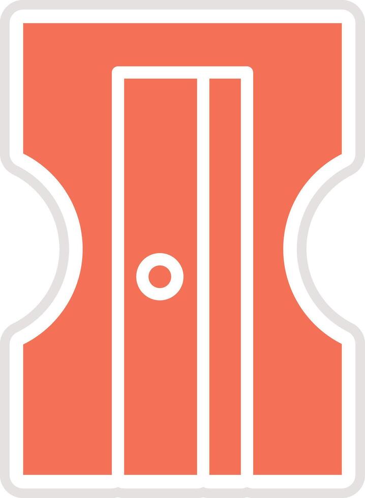 Sharpner Icon Design Illustration vector