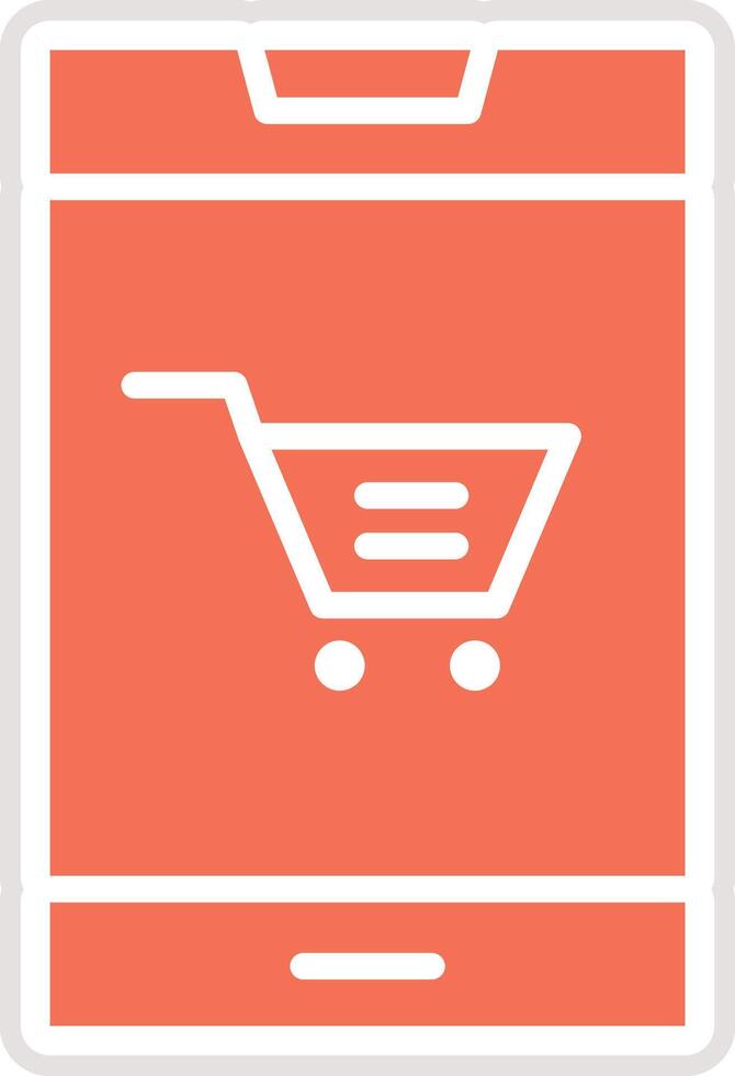Online Shopping Icon Design Illustration vector