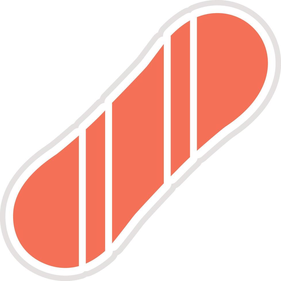 Snowboard Icon Design Illustration vector