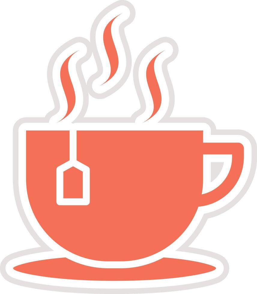 Tea Icon Design Illustration vector