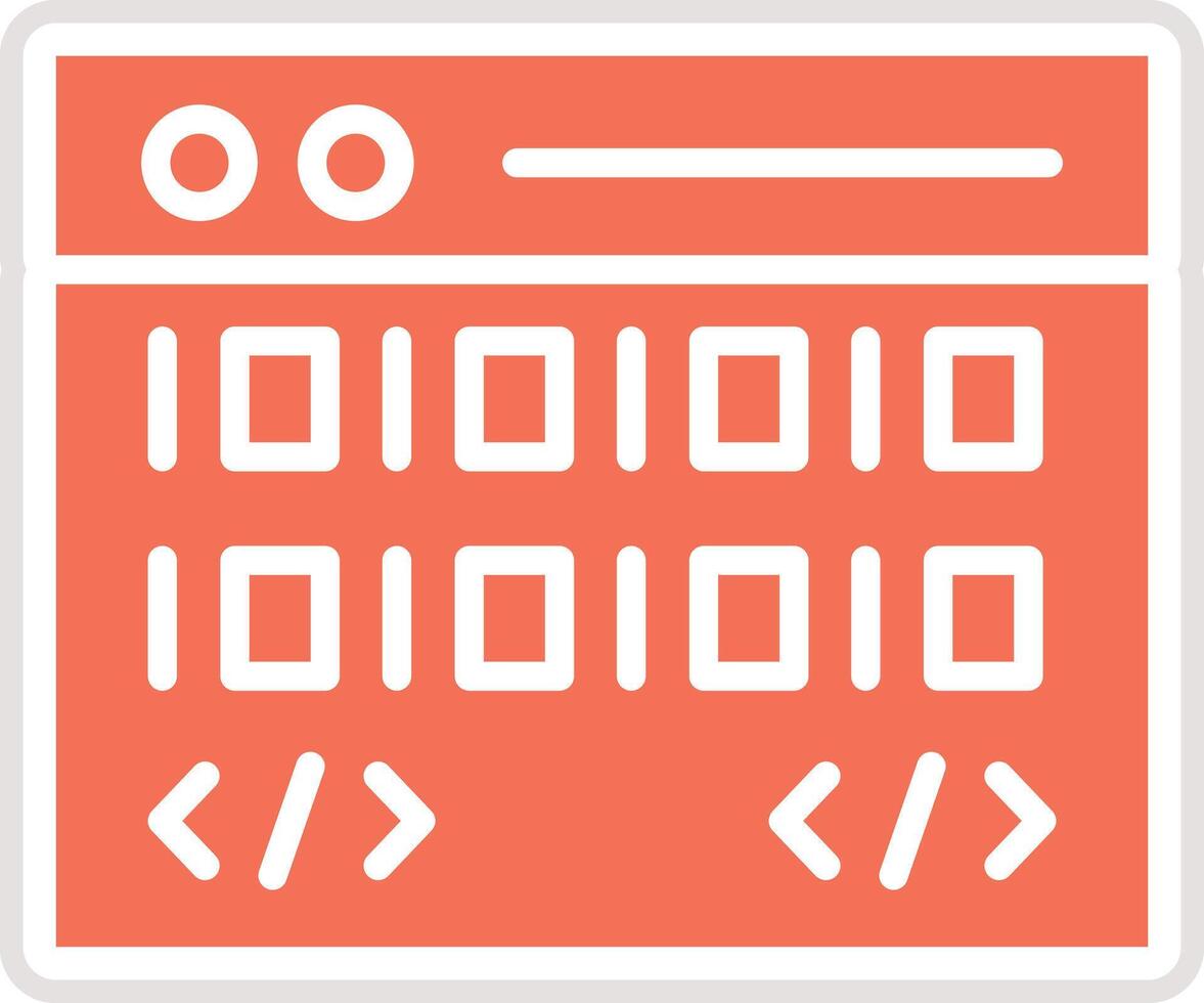 Coding Icon Design Illustration vector