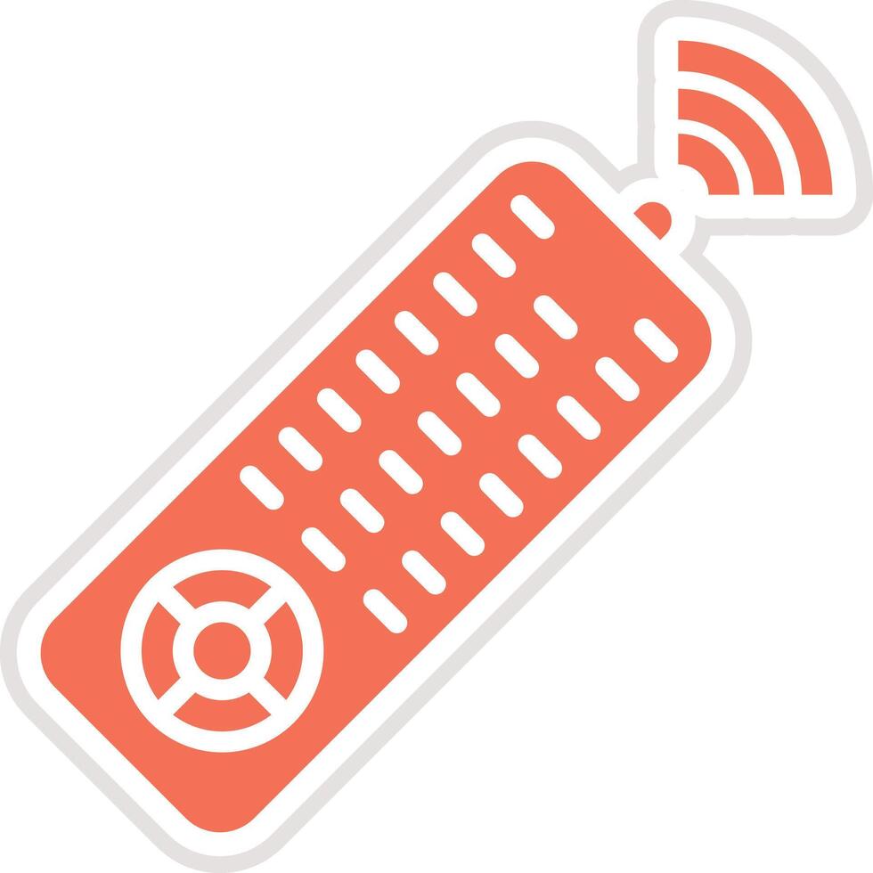 Remote control Icon Design Illustration vector
