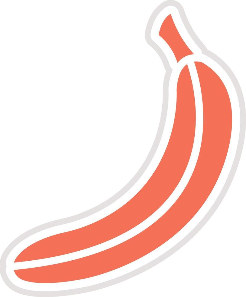 Banana Icon Design Illustration vector