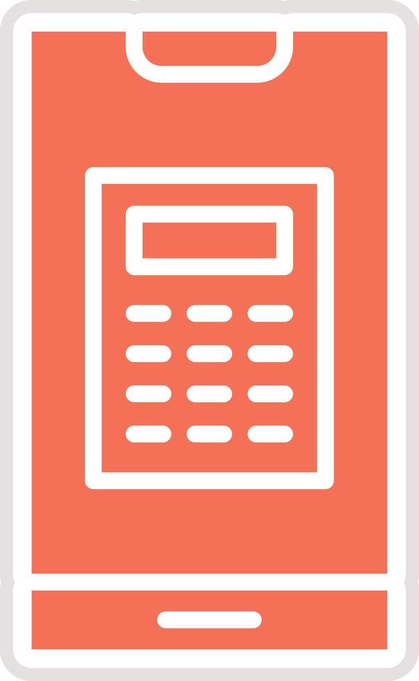 Calculator Icon Design Illustration vector