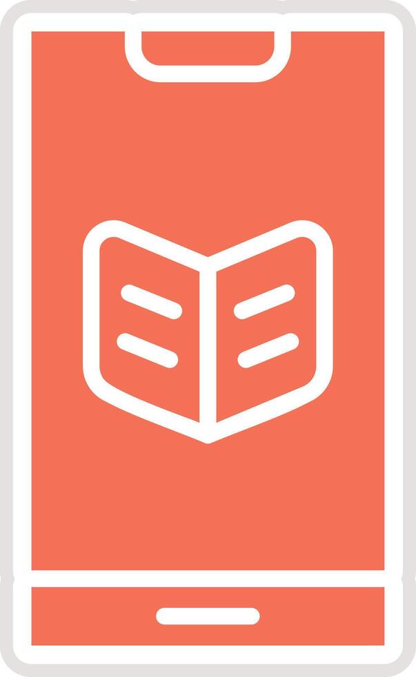 Ebook Icon Design Illustration vector