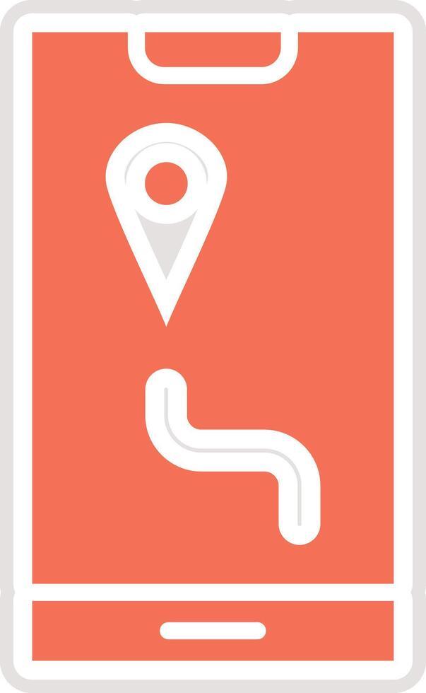 Map Icon Design Illustration vector