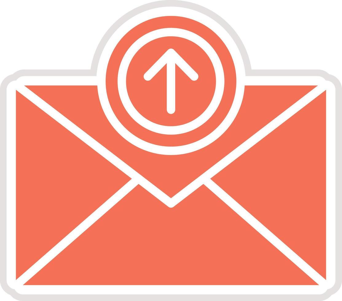 Send mail Icon Design Illustration vector