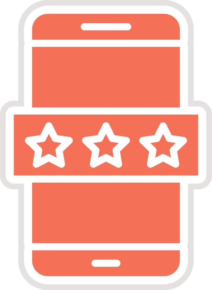 Rating Icon Design Illustration vector