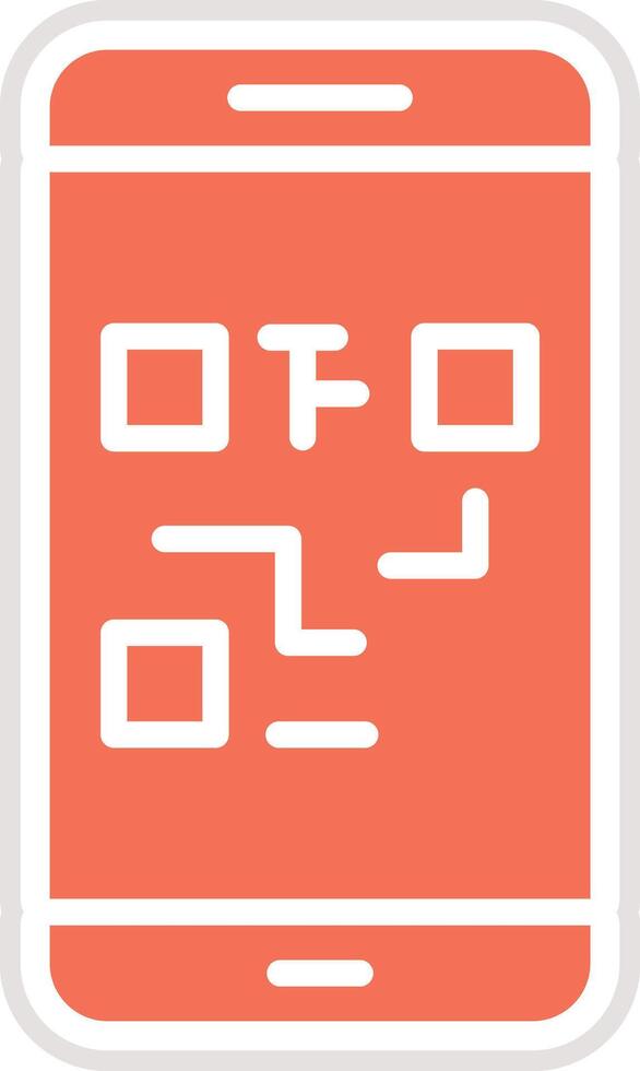 Qr code Icon Design Illustration vector