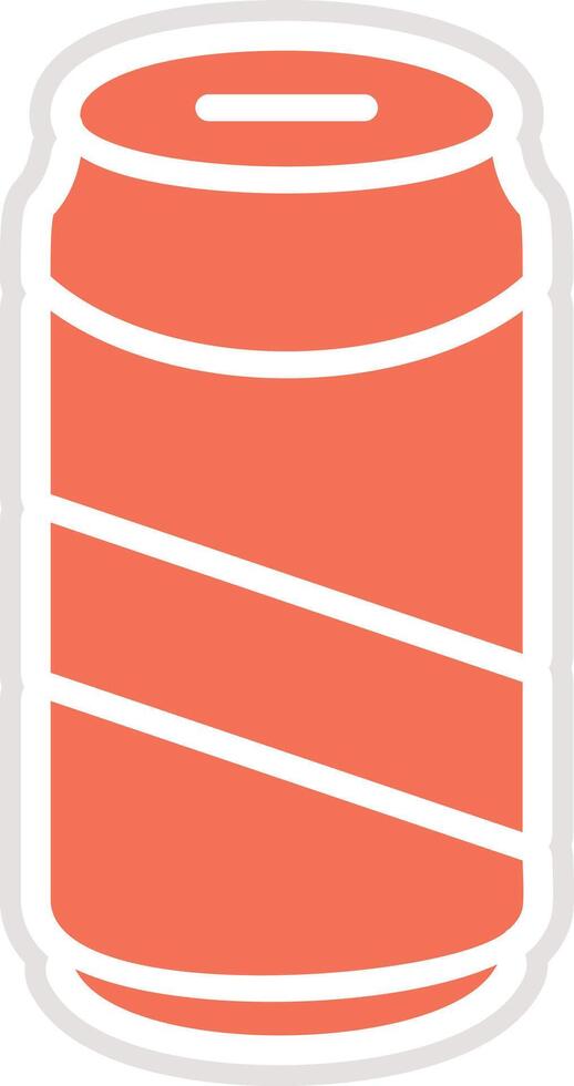 Can Icon Design Illustration vector