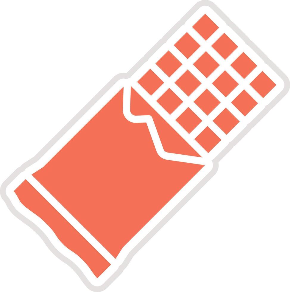 Chocolate Icon Design Illustration vector