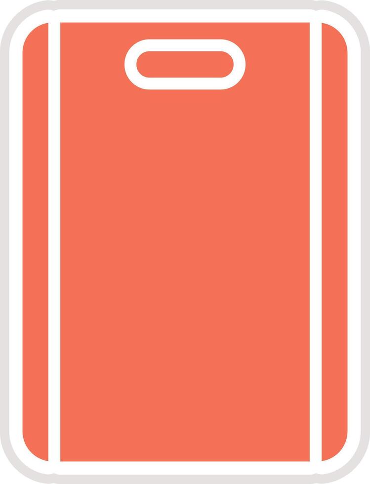 Cutting Board Icon Design Illustration vector