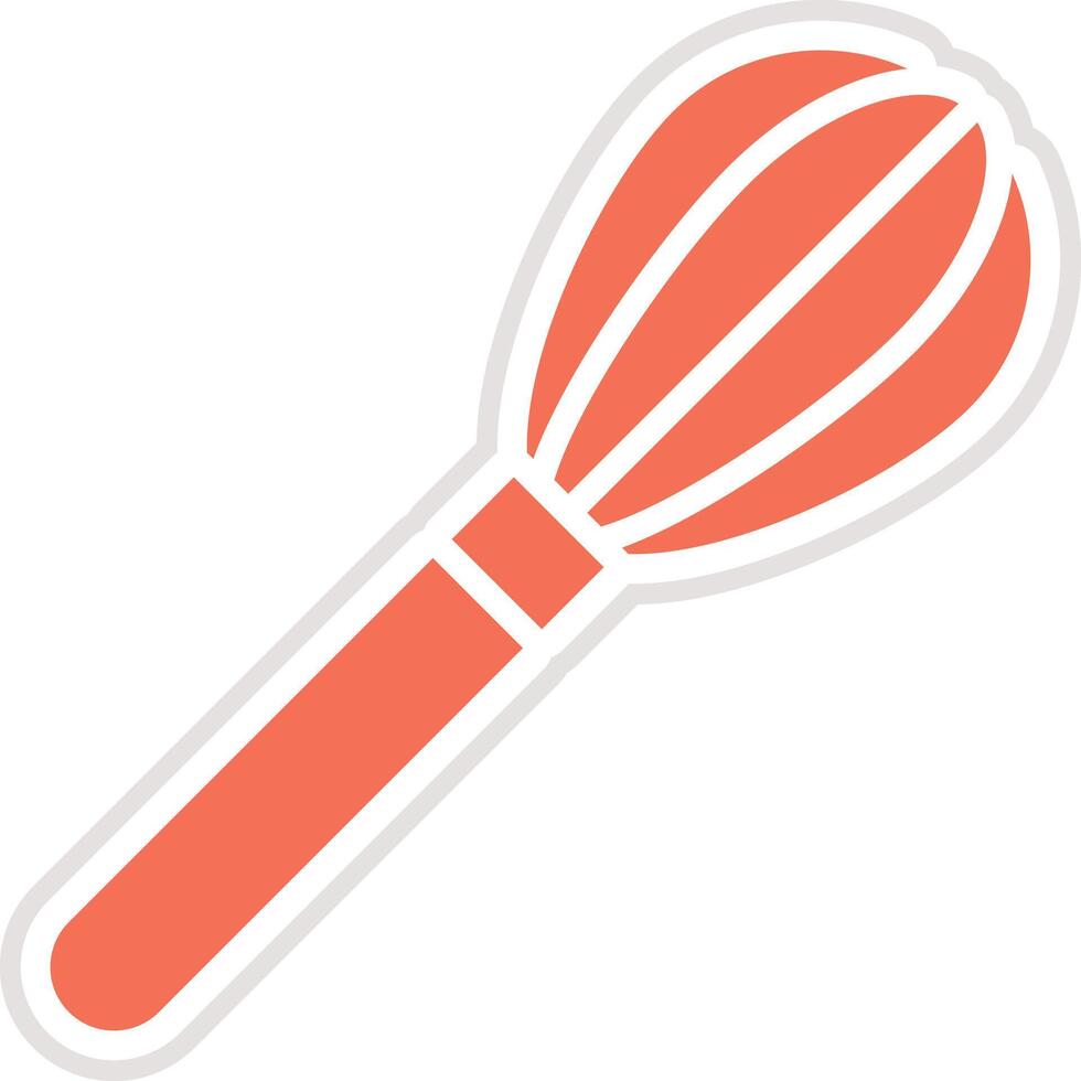 Whisk Icon Design Illustration vector