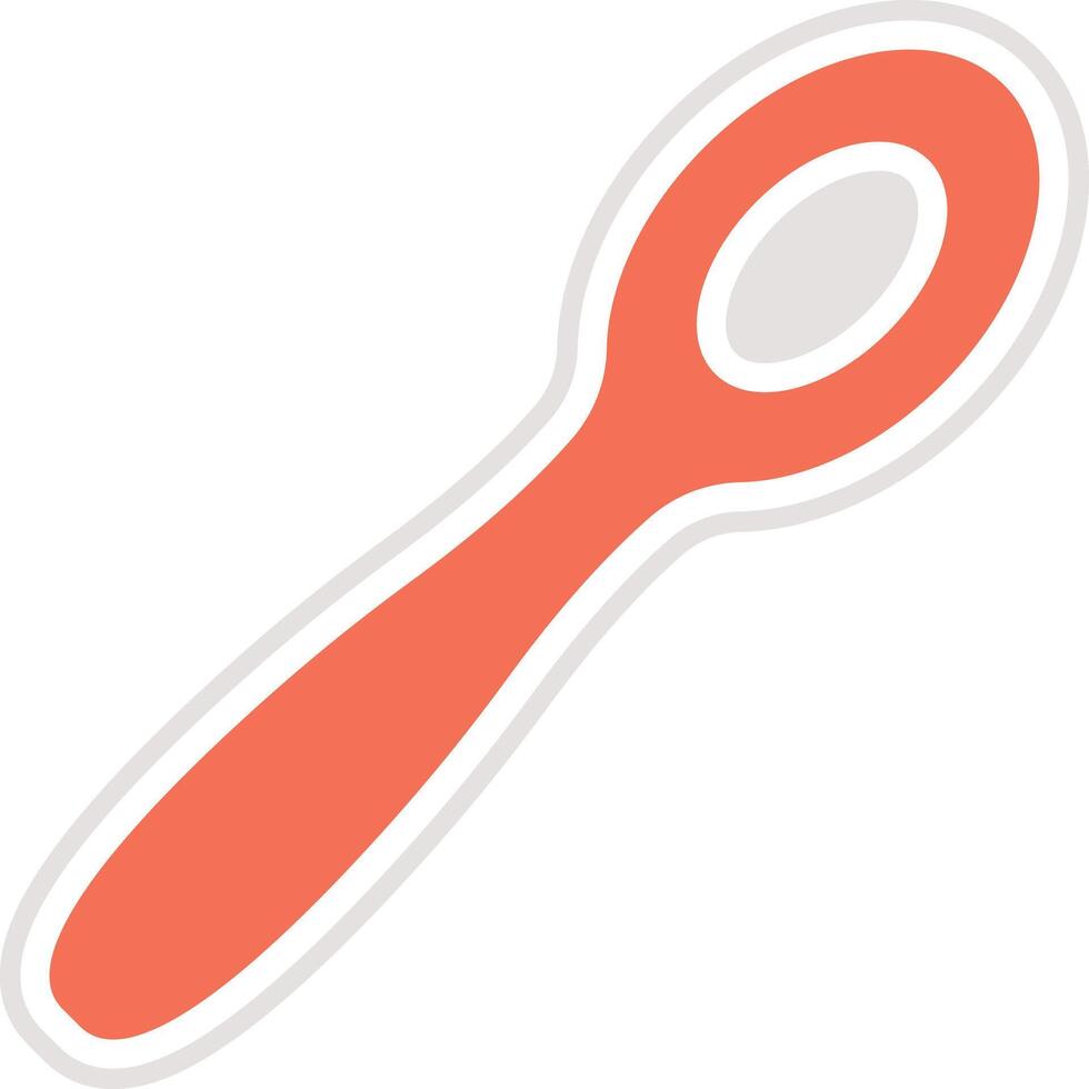 Spoon Icon Design Illustration vector