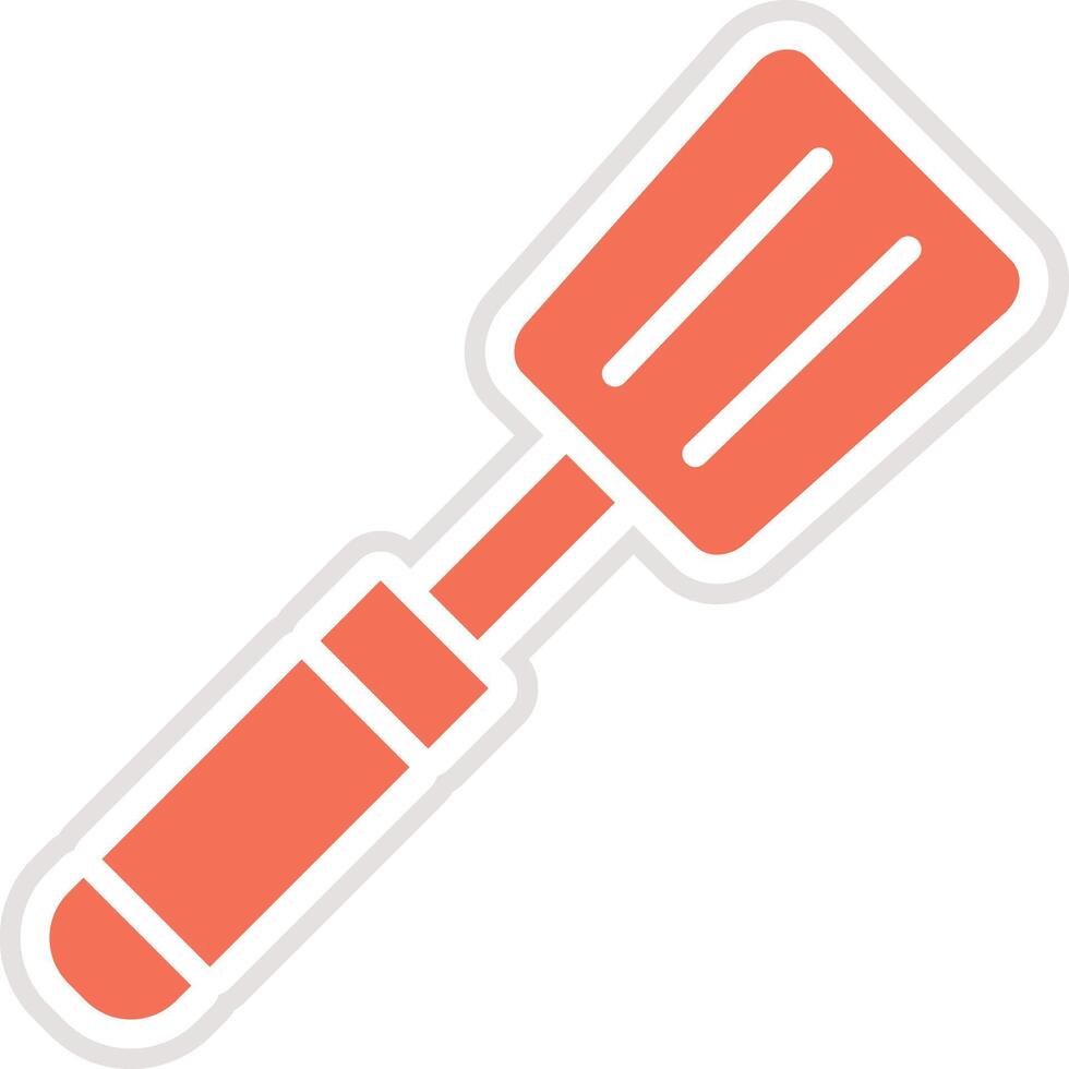 Spatula Icon Design Illustration vector