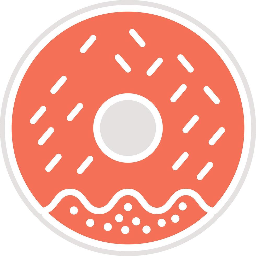Donut Icon Design Illustration vector
